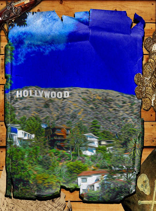 Hollywood Sign Photograph - Hollywood Sign - 1 by Larry Mulvehill
