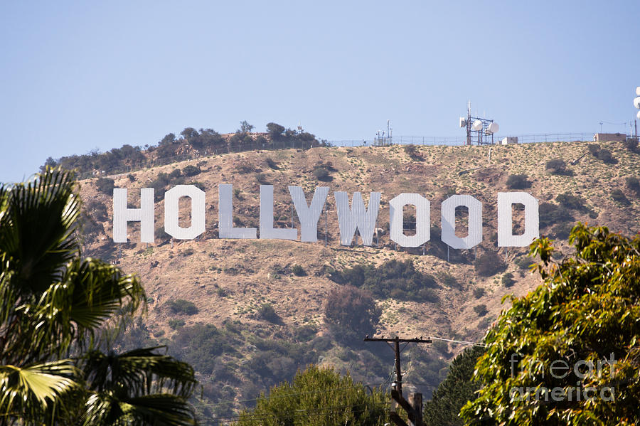 Hollywood Photograph - Hollywood Sign Photo by Paul Velgos
