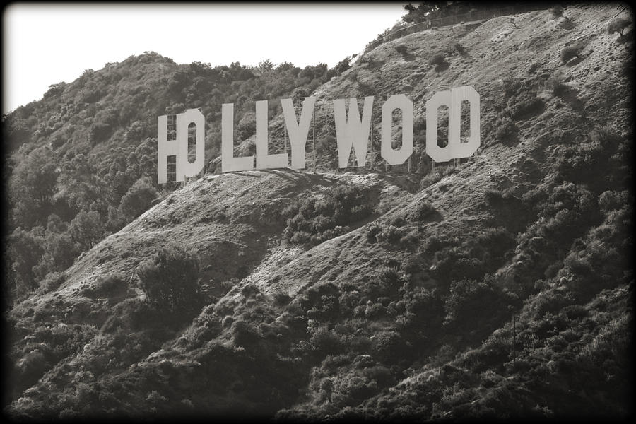Hollywood Sign Photograph by Ricky Barnard