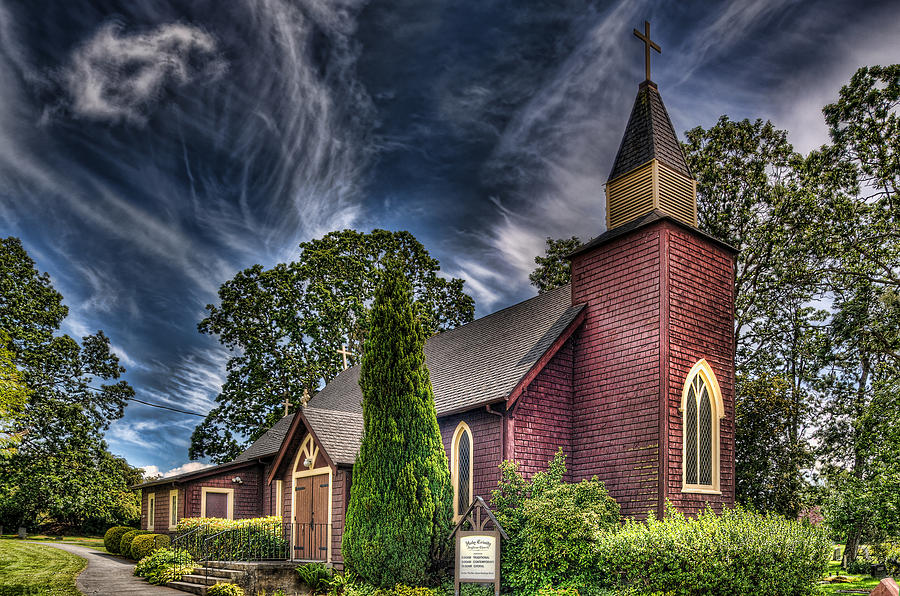 Holy Trinity Anglican Church Photograph by Sandra Sigfusson