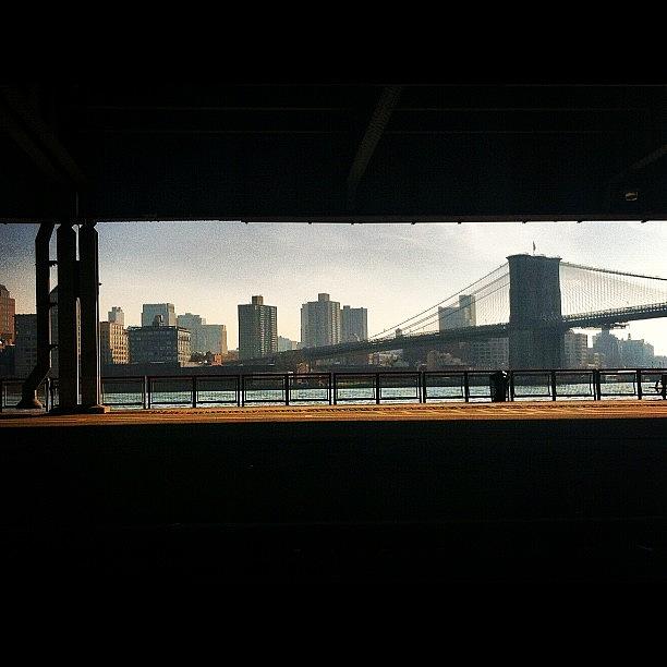 Bridge Photograph - #holyshit #whatapic #newjersey #newyork by Nate Greenberg