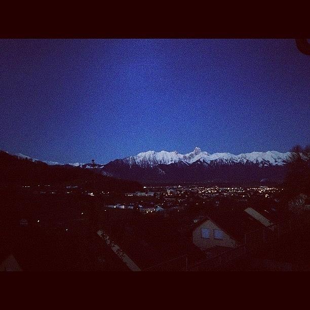 Switzerland Photograph - Home Again! View From Window. Thx by Christoph Flueckiger