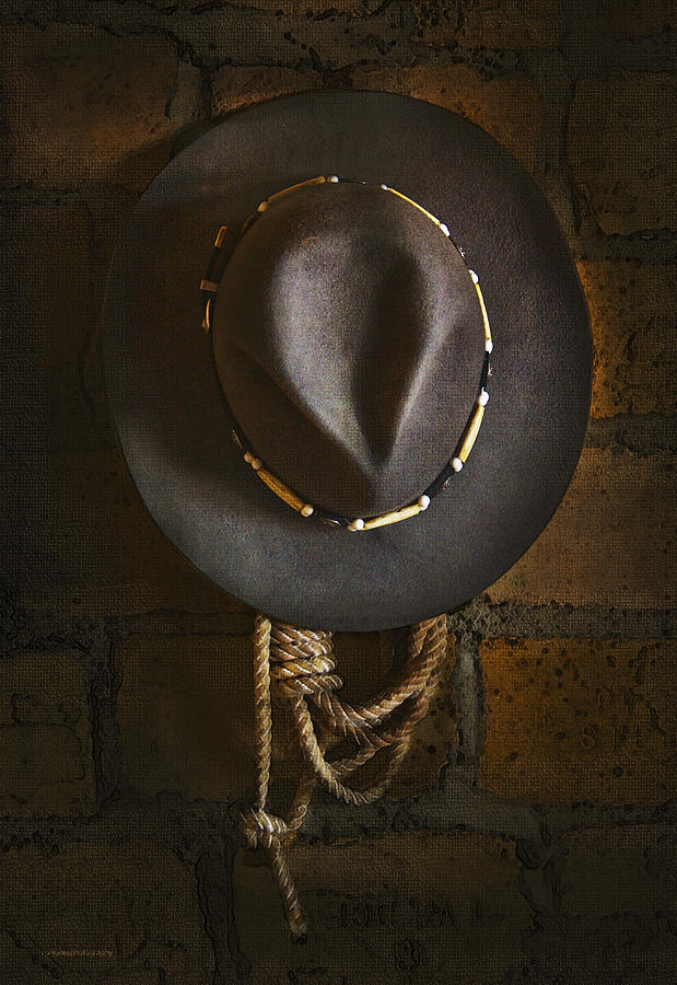Hat Photograph - Home from The Range by Ron Jones