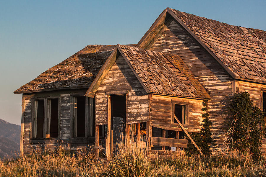 Idaho Photograph - Home on a Hill by Chris Fullmer Idaho Photograph - Home on a Hill by Chris Fullmer