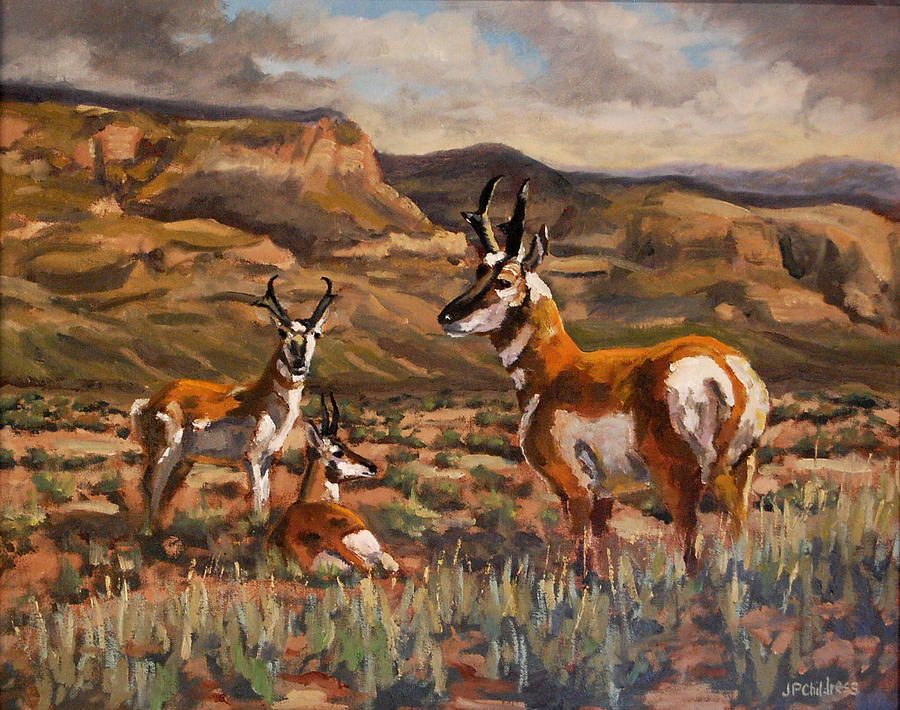 Home on the Range Painting by J P Childress