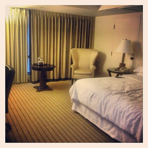 Home Sweet Hotel Room. Kind Of Yucky:-( Photograph by Sara Wessendorf
