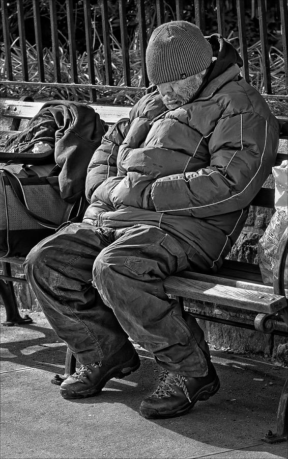 Homeless and Cold Photograph by Robert Ullmann