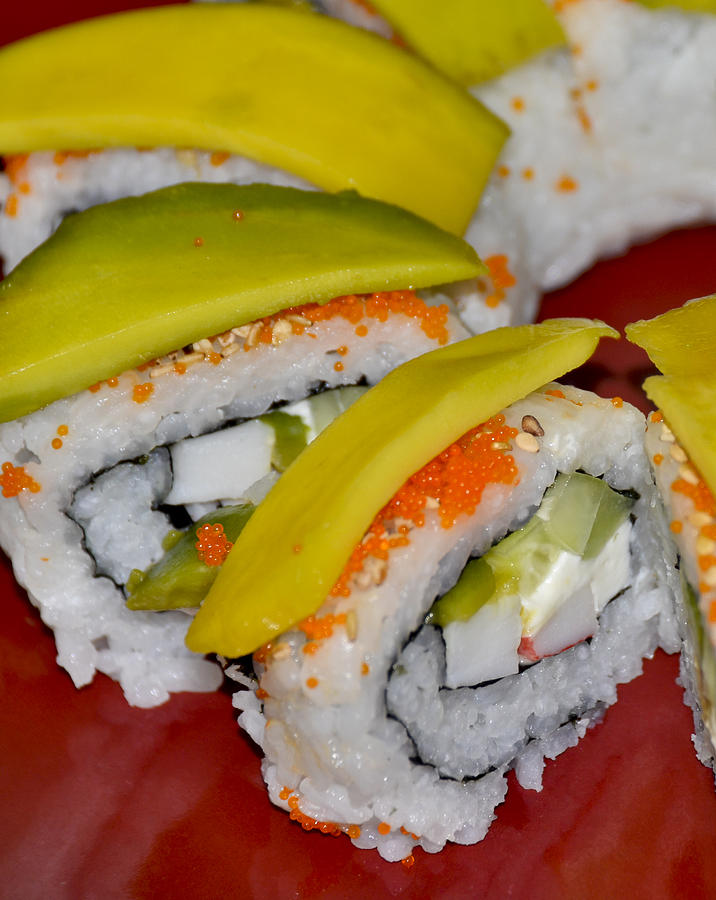 Homemade Sushi Photograph by Carolyn Marshall
