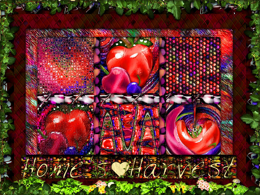 Fruit Digital Art - Homes Harvest by Robert Matson