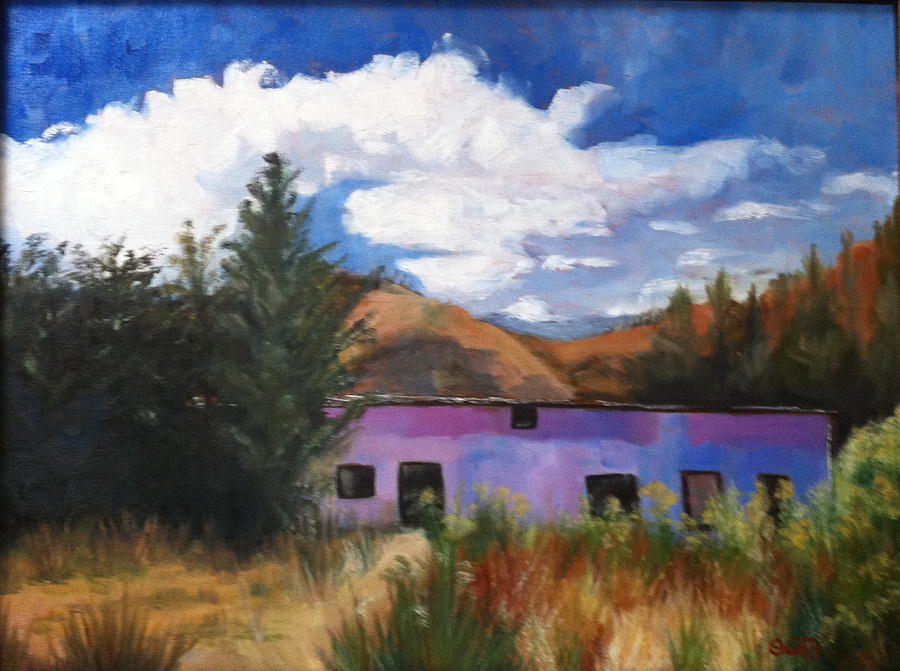 Impressionism Painting - Hondo Valley Hideaway by Linda Scott