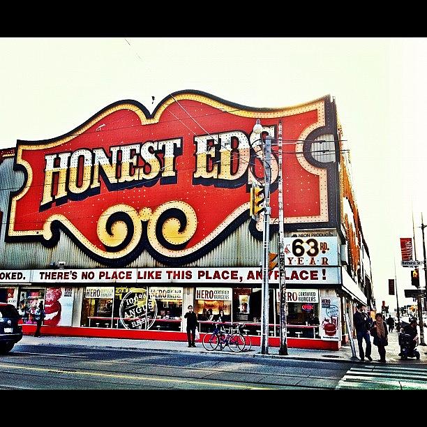 City Photograph - Honest Eds - #toronto #tdot #citylife by Liza Mae | Luxavision