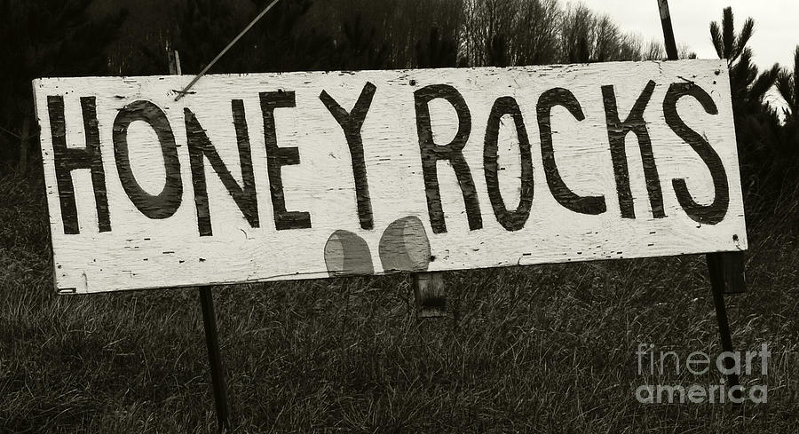 Honey Rocks Photograph by Terry Doyle
