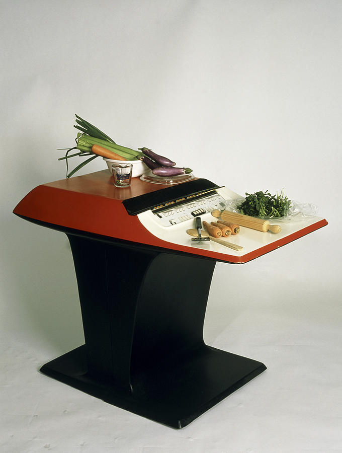 Vegetable Photograph - Honeywell Kitchen Computer by Volker Steger