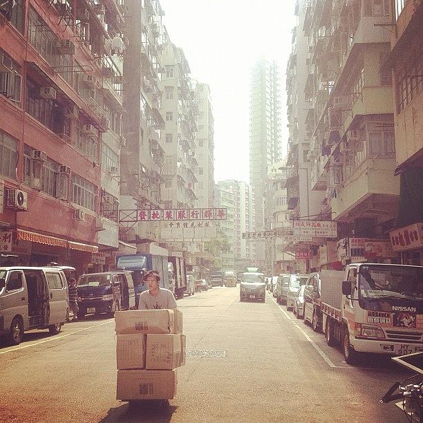Trolley Photograph - #hongkong #morning #street #fotd #foto by Jerry Tang