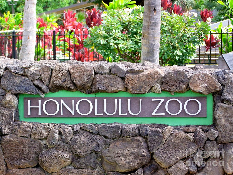 Honolulu Zoo Entrance