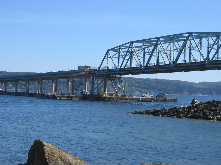 Hood Canal Floating Bridge by Barb Morton