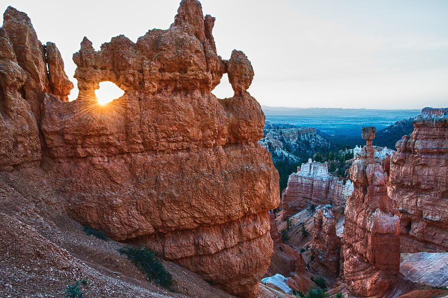 Hoodo sunrise at Bryce canyon Photograph by Jay Seeley