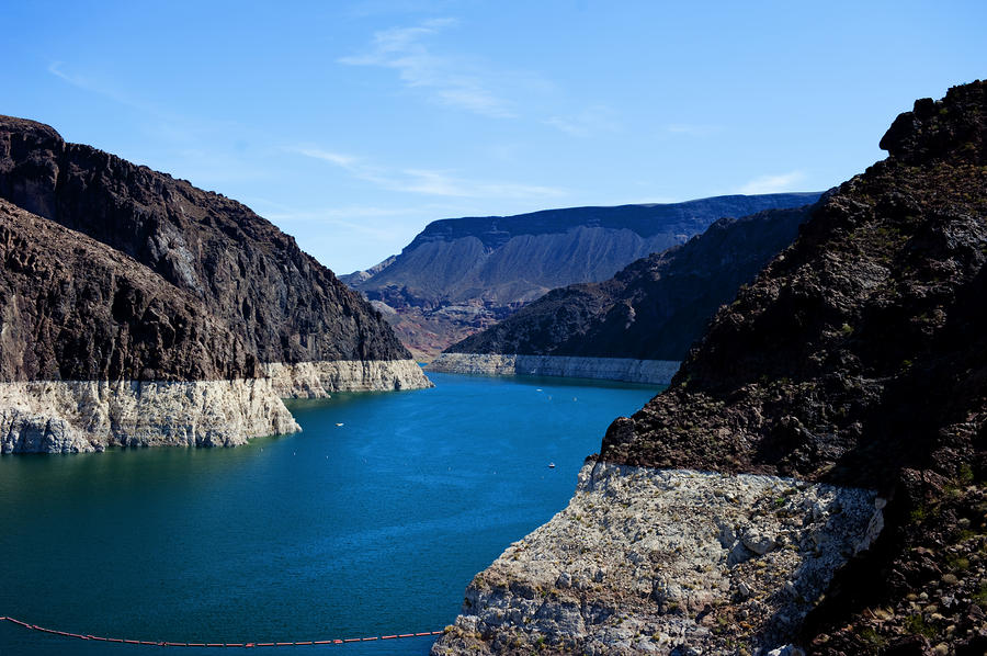 Nature Photograph - Hoover Dam by Malania Hammer