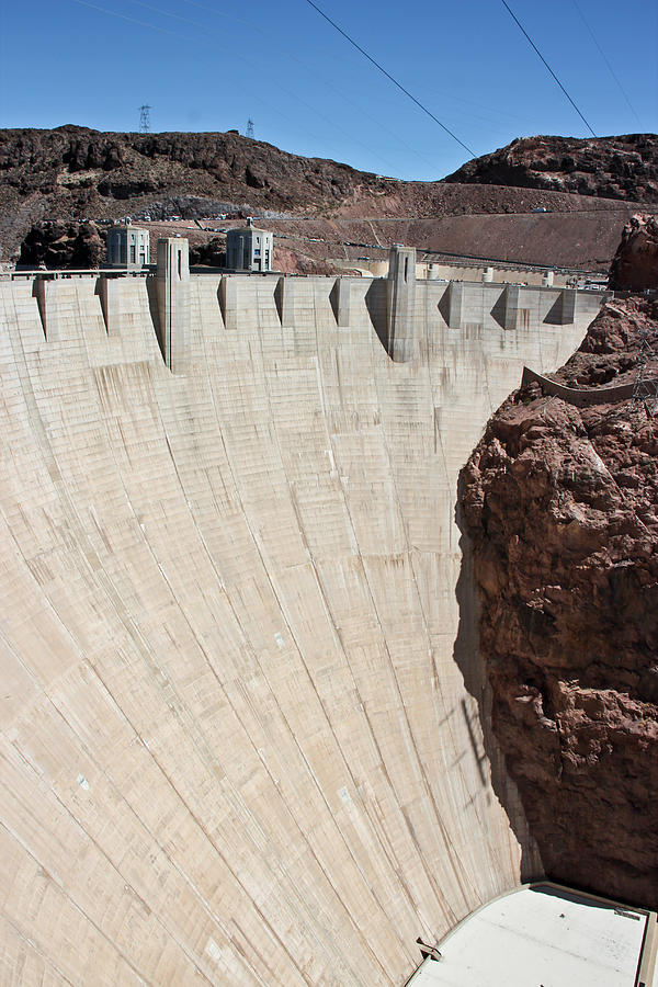 Hoover Dam Spillway Photograph by Heidi Smith