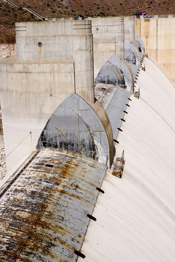 Arizona Photograph - Hoover Dam Spillway by Mark Williamson