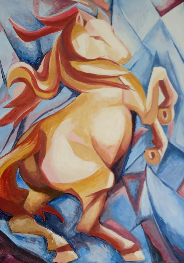 Horse for Nicki Painting by Anne Gardner