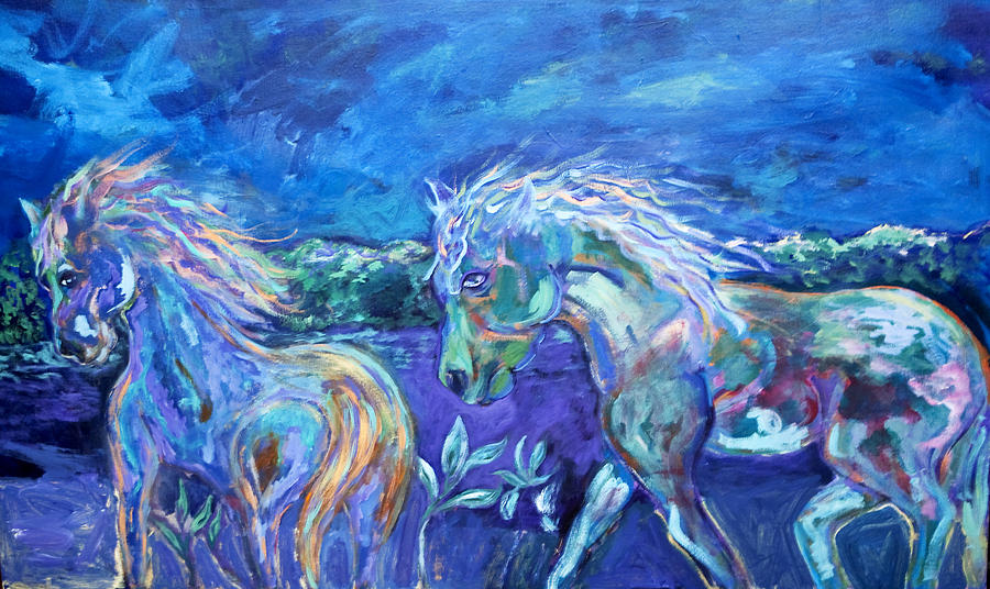 Horse Heaven Painting by Patricia Royce - Fine Art America