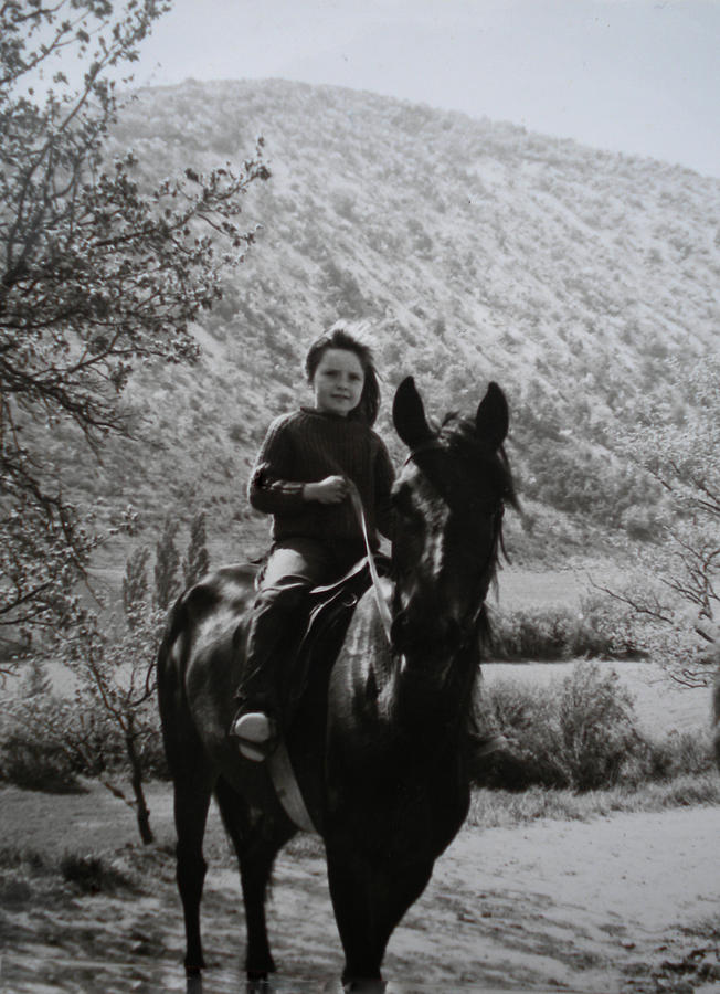 Horseriding in South France in the Sixtieth Photograph by Colette V Hera Guggenheim