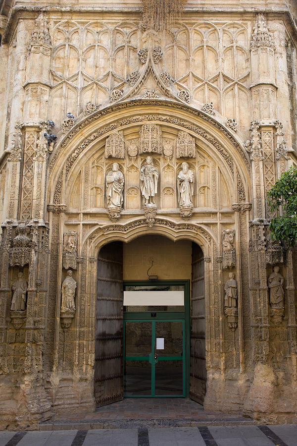 Architecture Photograph - Hospital of San Sebastian Archway by Artur Bogacki