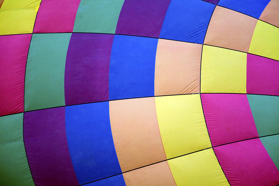 Hot Air Balloon Colors Shapes Photograph by Kantilal Patel Fine Art
