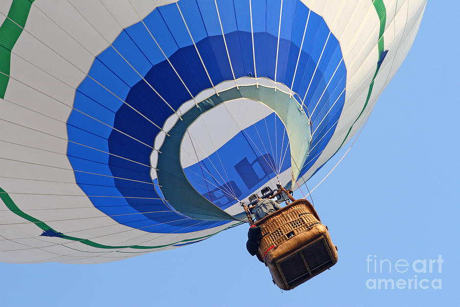 Hot Air Balloon Photograph by Gualtiero Boffi