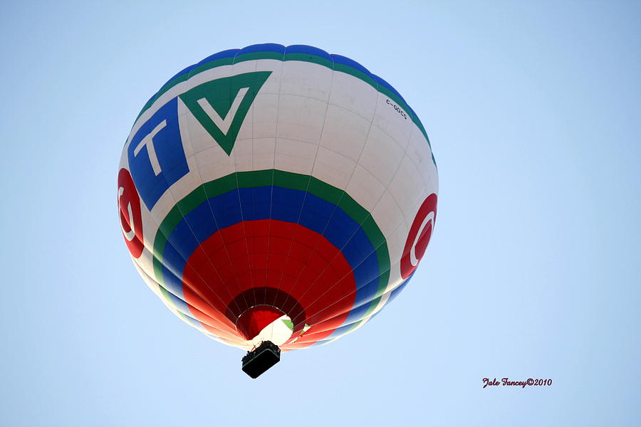 Hot Air Balloon Ride Photograph by Jale Fancey