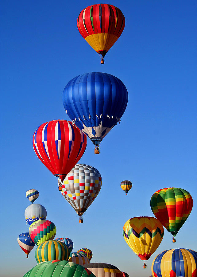 Hot Air Balloons Photograph by Debbie Morris - Fine Art America