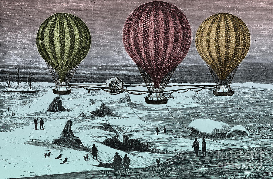 Transportation Photograph - Hot Air Balloons by Photo Researchers