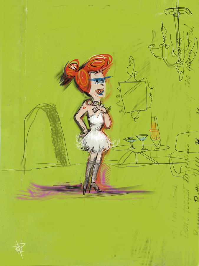 Hot Wilma Mixed Media by Russell Pierce