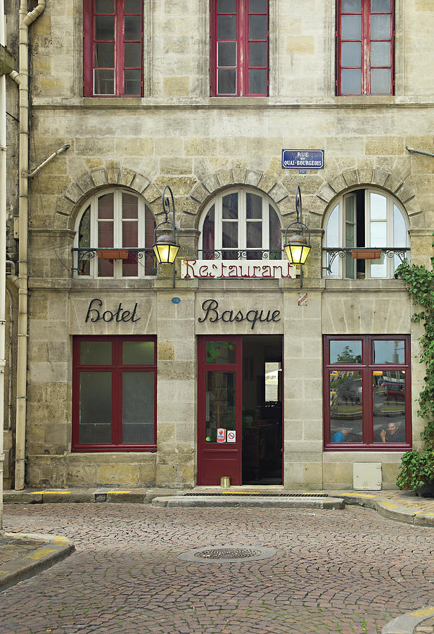 Hotel Basque - Bordeaux Photograph by Harold Piskiel