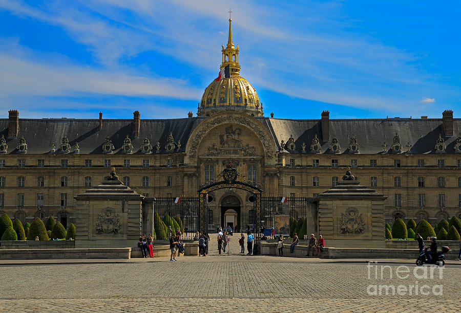 Hotel des Invalides Photograph by Louise Heusinkveld
