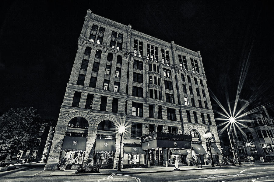 Milwaukee Photograph - Hotel Pfister by CJ Schmit
