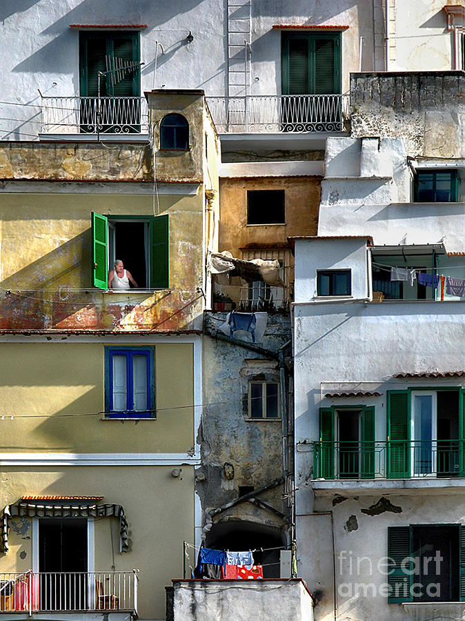 Hotel Residence Caprice.Amalfi Coast Photograph by Jennie Breeze