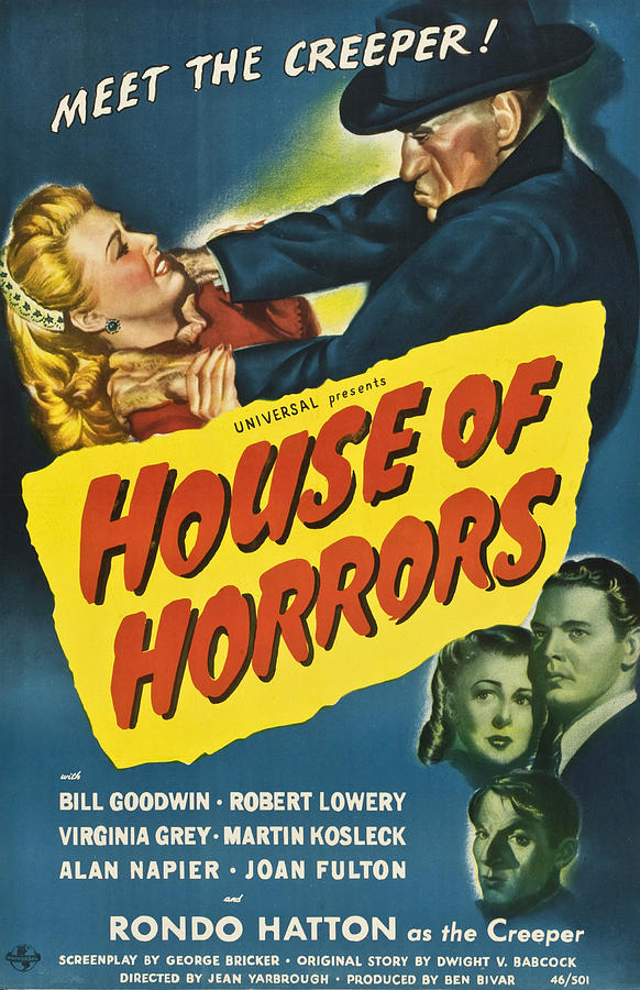 Movie Photograph - House Of Horrors, Top Right Rondo by Everett