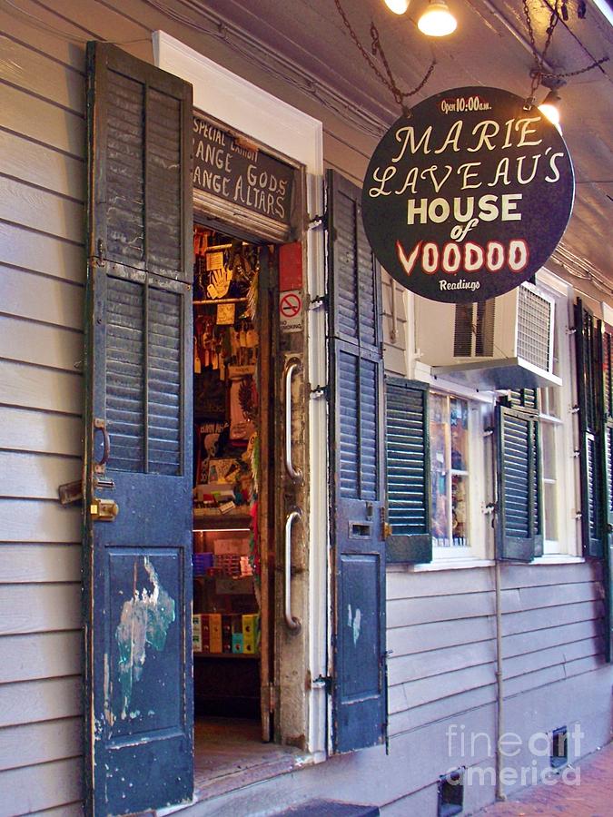 New Orleans Photograph - House of VooDoo by Melanie Snipes