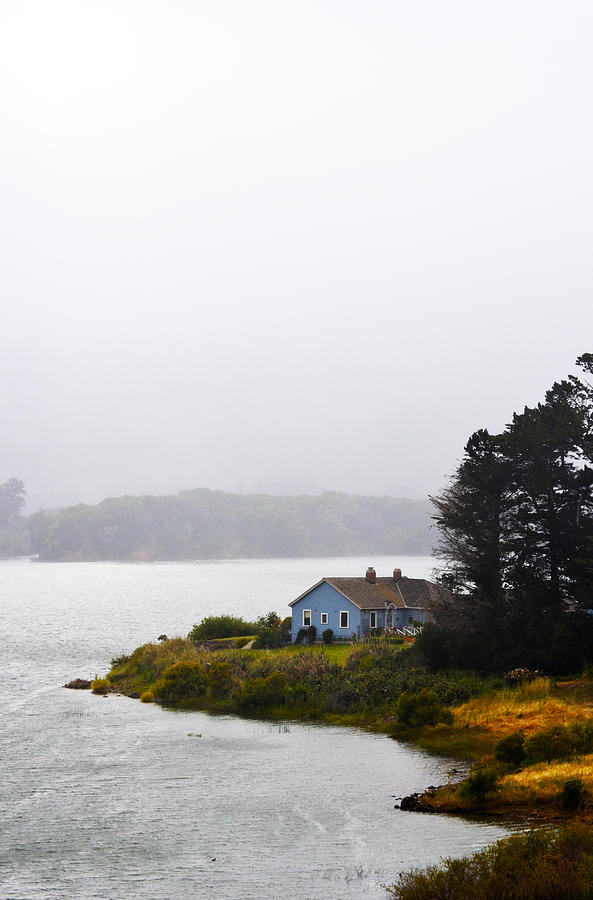 House on the Water - Vertical Photograph by Matt Hanson