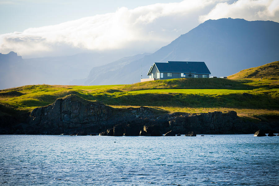 House Overlooking the Ocean Photograph by Anthony Doudt