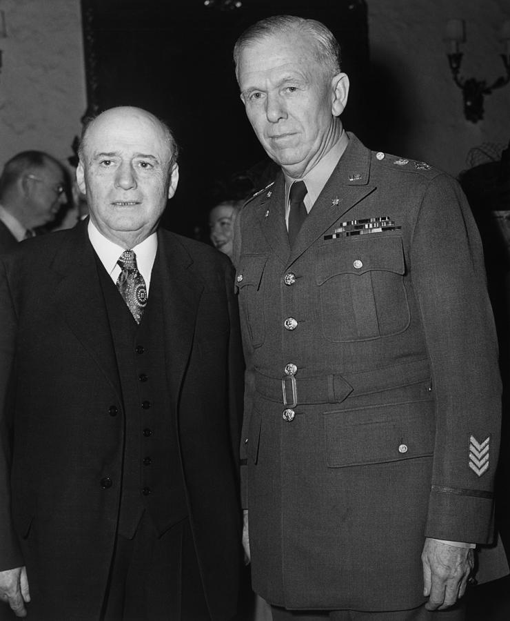 House Speaker Sam Rayburn, With General Photograph by Everett Fine Art America