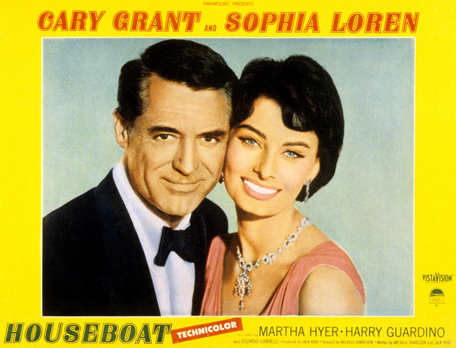 Houseboat, Cary Grant, Sophia Loren Photograph by Everett