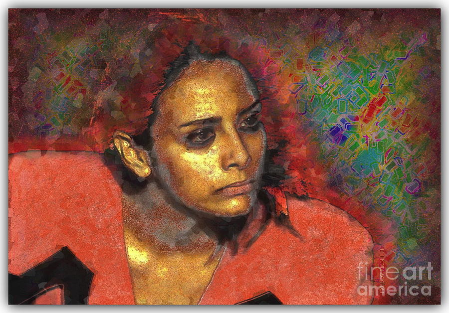 Portrait Mixed Media - How you dare by Freddy Kirsheh