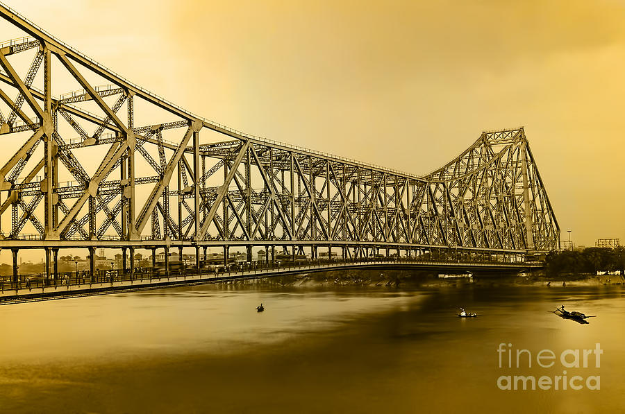 Howrah Bridge Photograph by Mukesh Srivastava