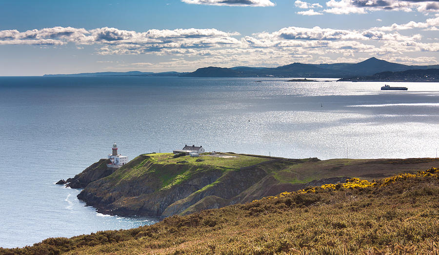 Howth and Dublin Bay Photograph by Semmick Photo