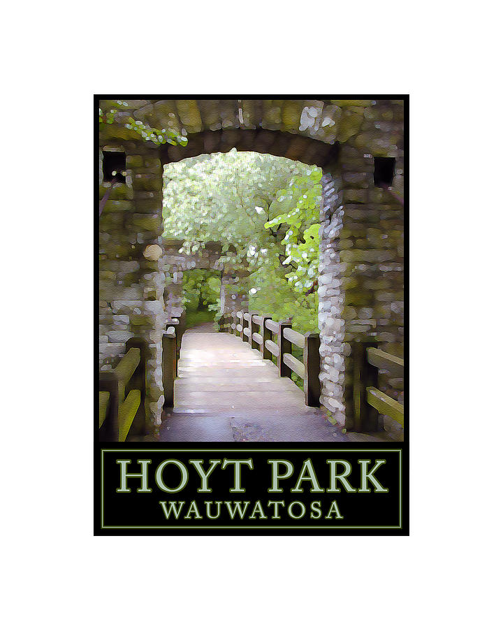 Hoyt Park Wauwatosa Digital Art by Geoff Strehlow