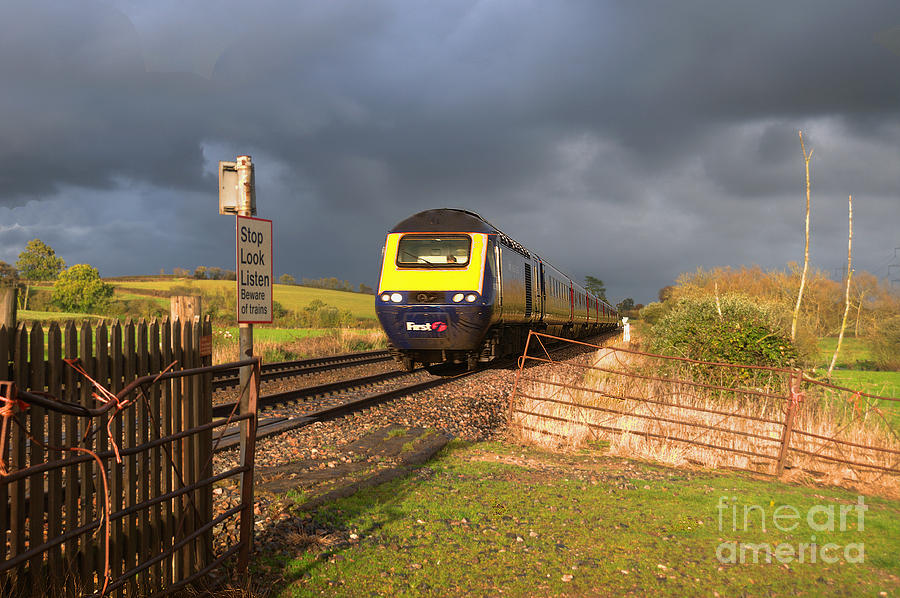Train Photograph - Hst at Staffords Bridge  by Rob Hawkins