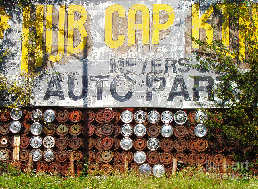 Hub Cap King Photograph by Jeanne  Woods